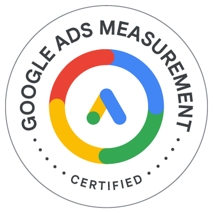 Abzeichen der Google Ads-Zertifizierung für Messung